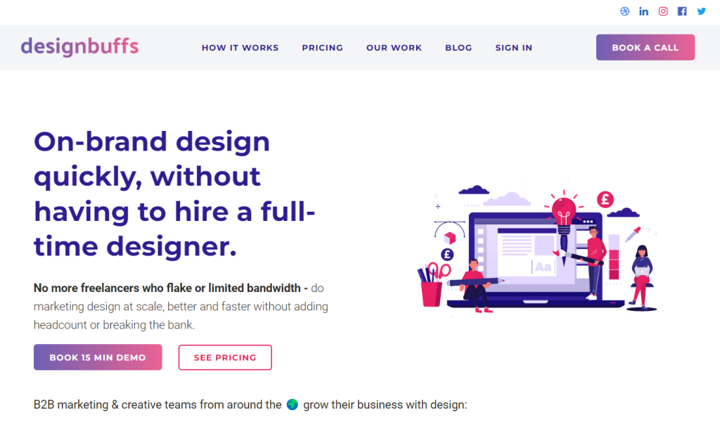 Design Buffs-Best unlimited graphic design companies