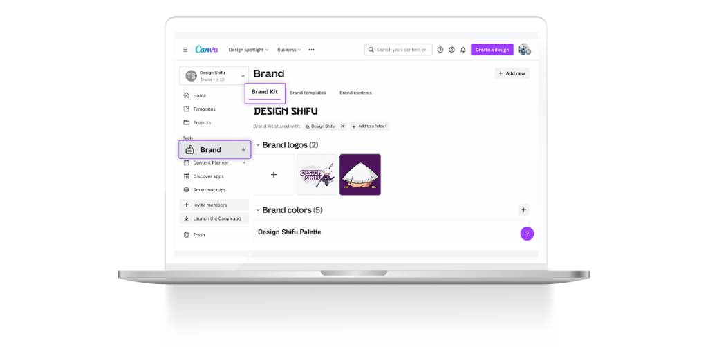 brand kit is ready to use