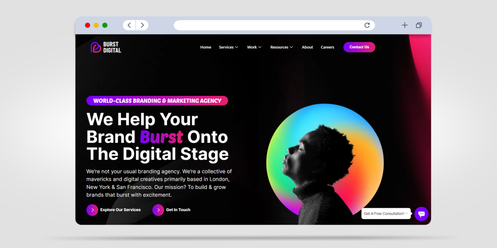 burst digital-help your brand burst