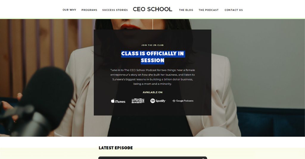 CEO School- Best Leadership Podcasts