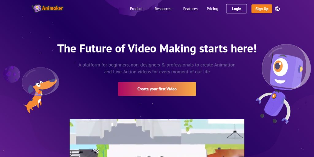 Animaker without Generative AI Features
