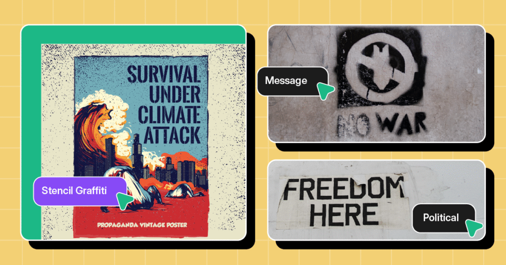 Stencils and Slogans