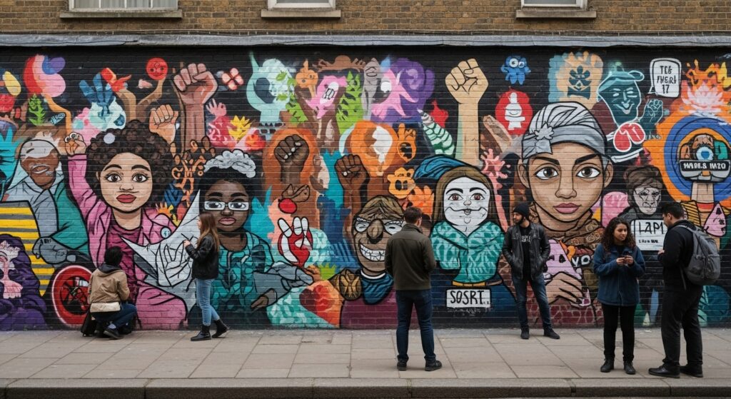 Challenge the Norms- Graffiti