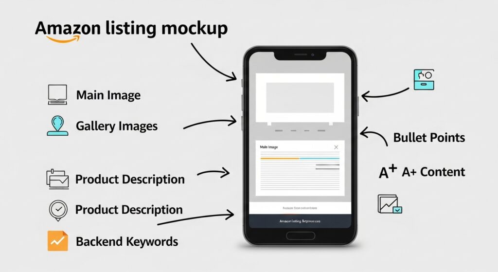 amazon listing mockup