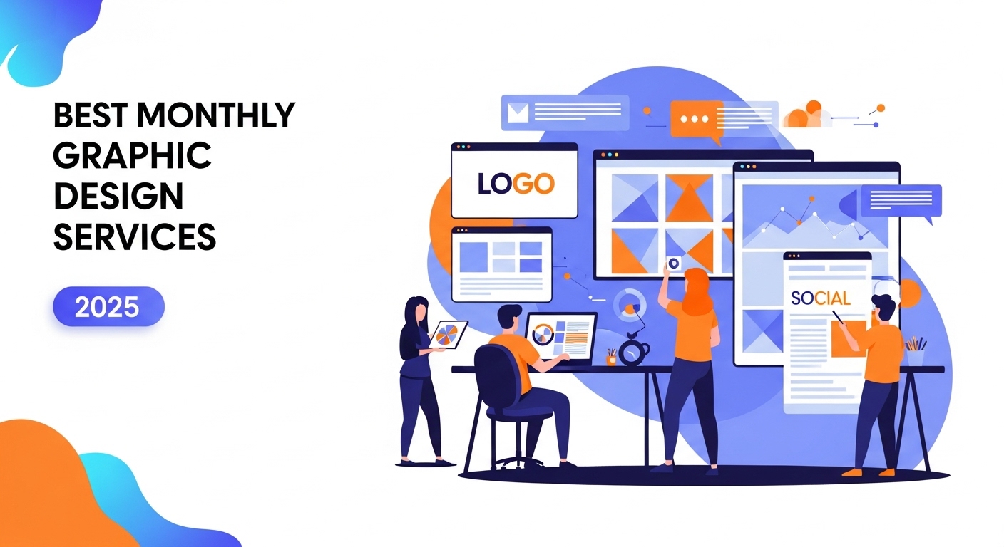 10 Best Monthly Graphic Design Subscription Services for 2025