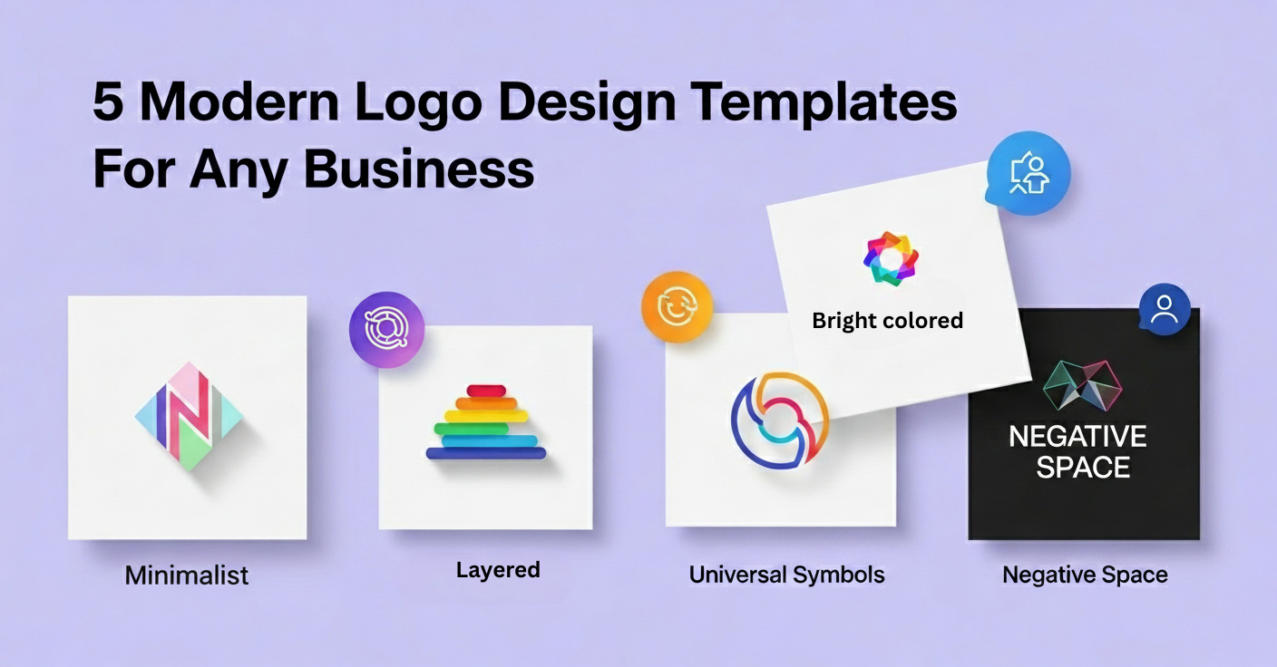 5 Modern Logo Design Templates For Any Business