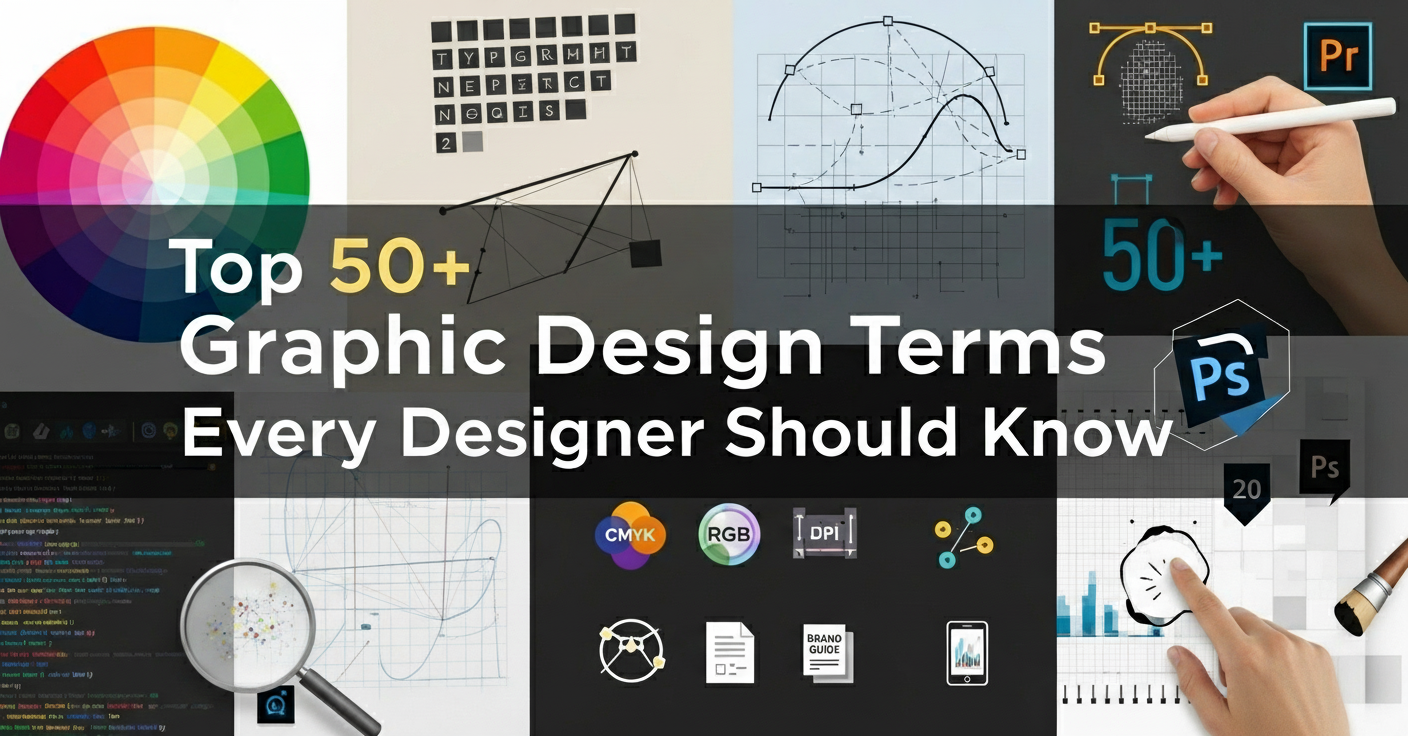 Top 50+ Graphic Design Terms Every Designer Should Know