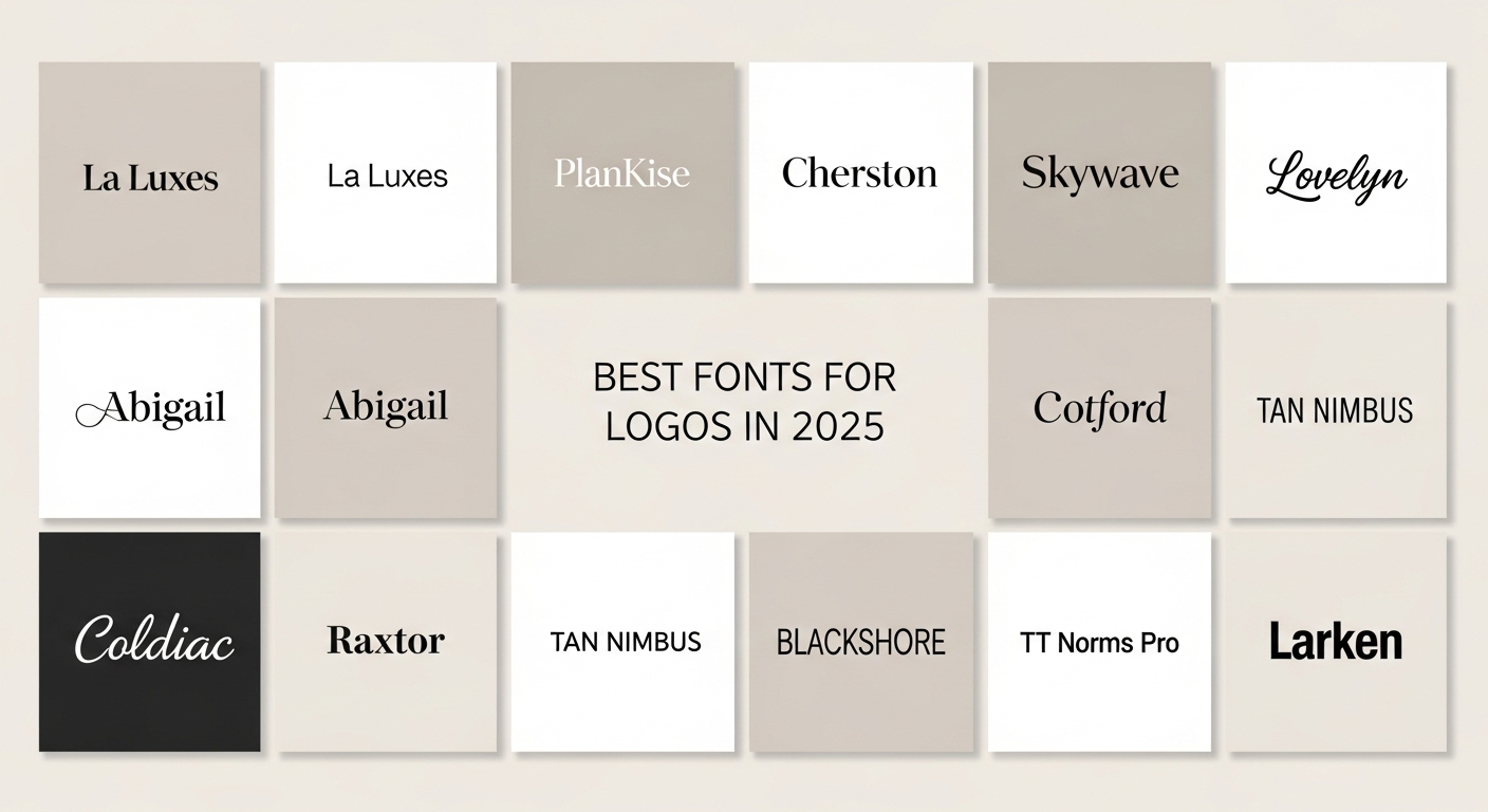 16 Best Fonts For Logos