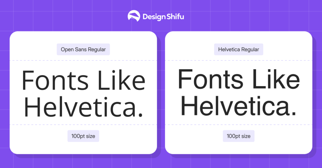 Open Sans-Fonts Like Helvetica