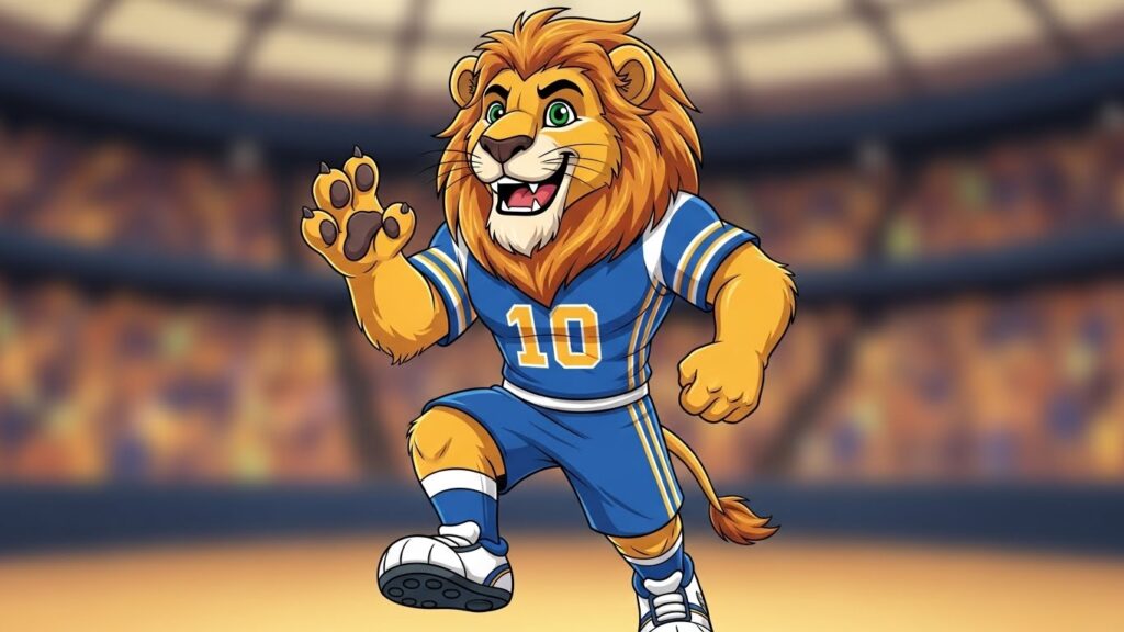 Mascot / Illustrated Lions