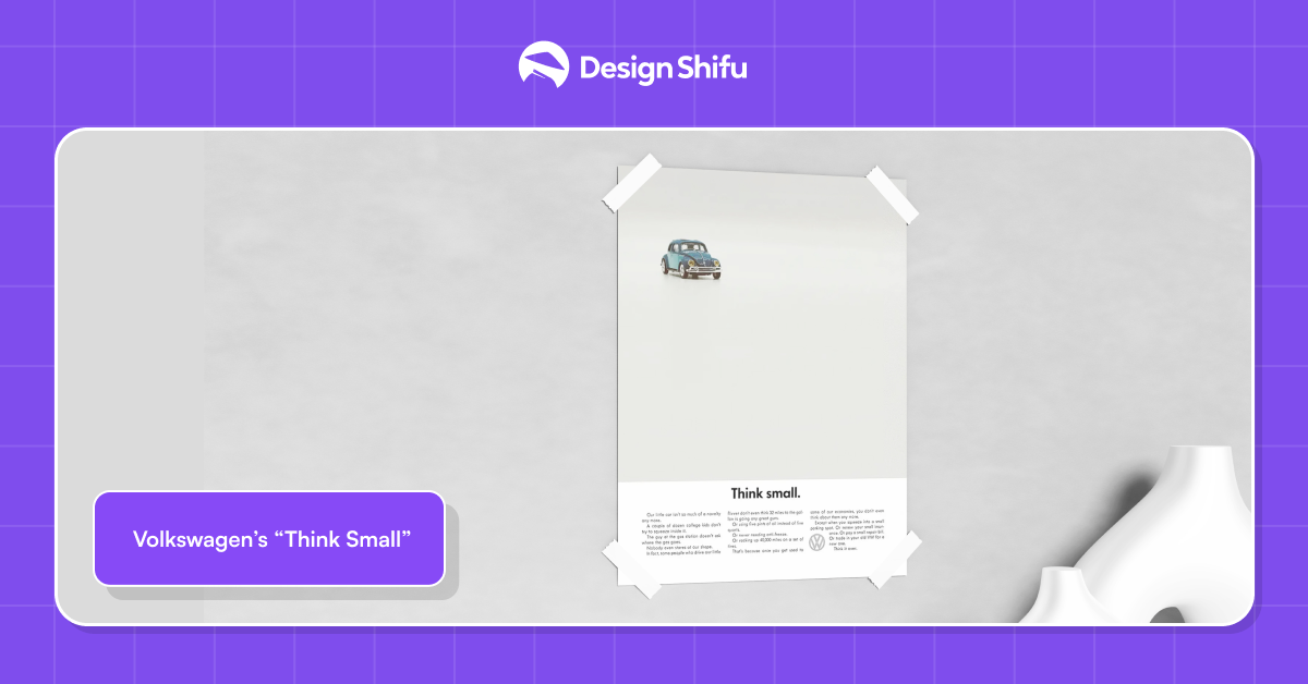 Volkswagen's think small