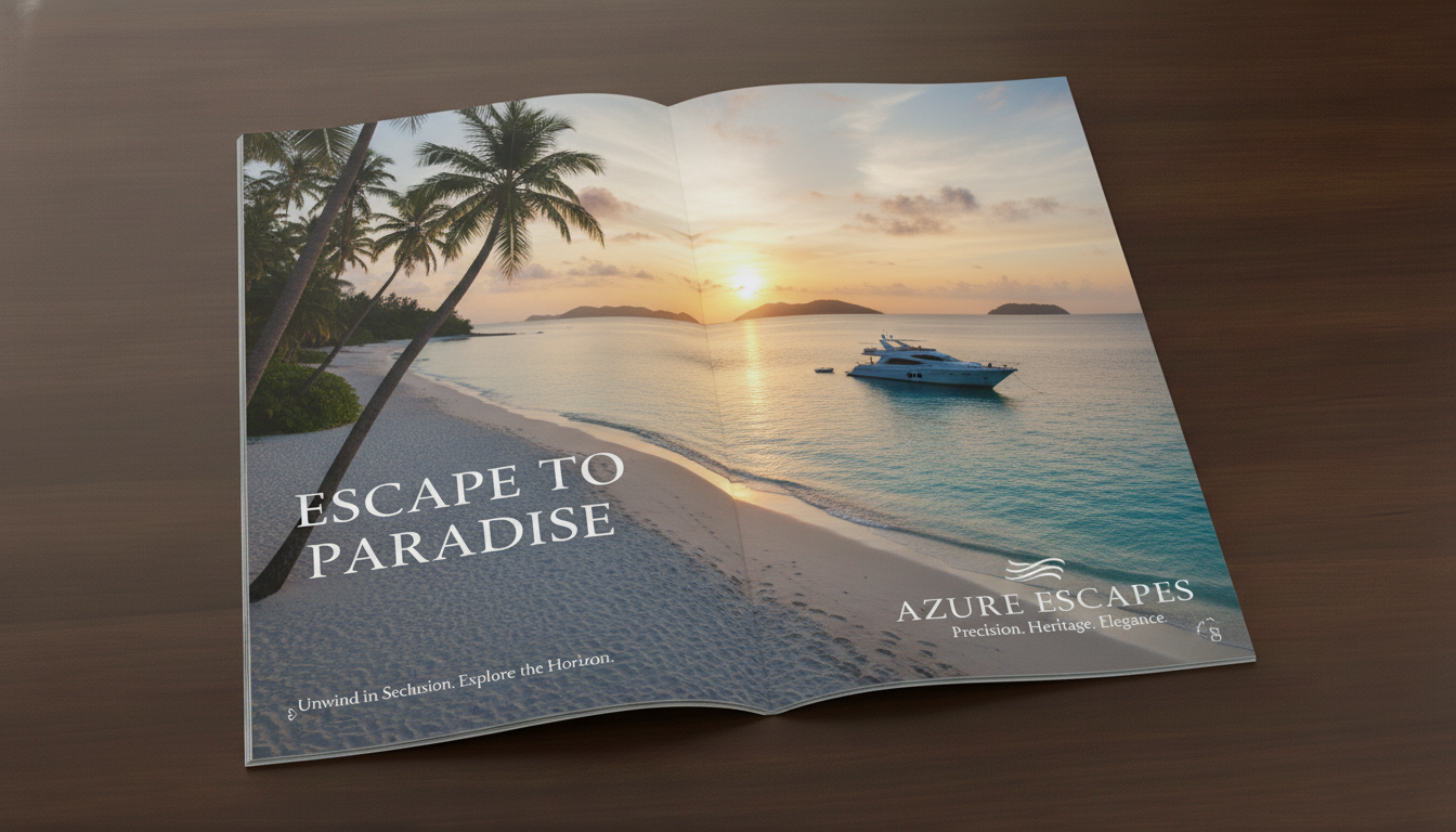 Double page magazine ads