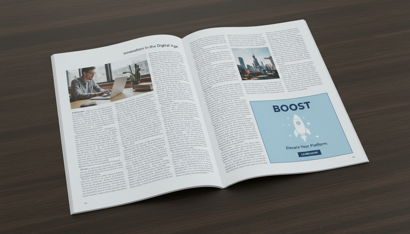 Quarter-Page magazine Ads