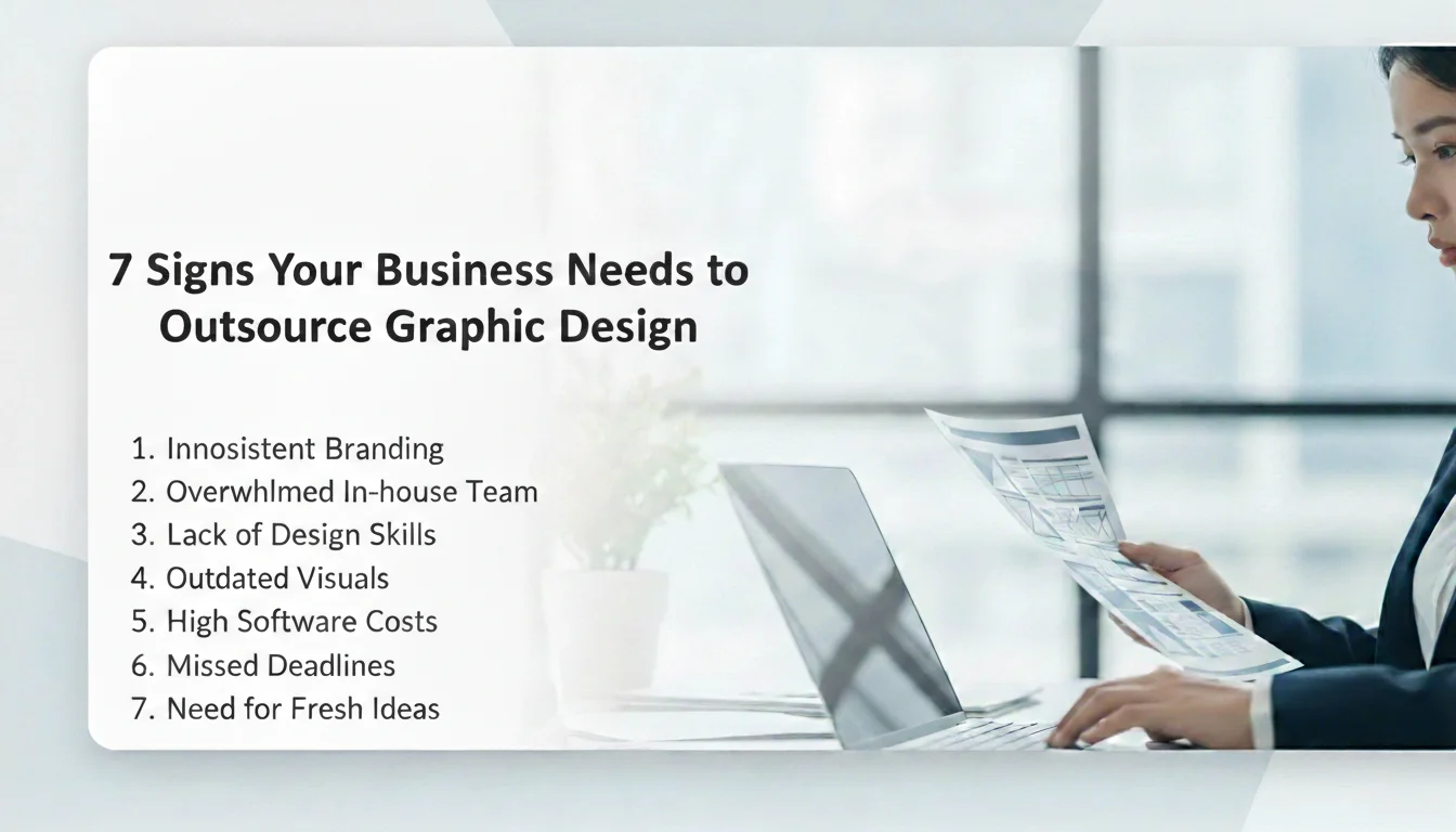 7 Signs Your Business Needs to Outsource Graphic Design