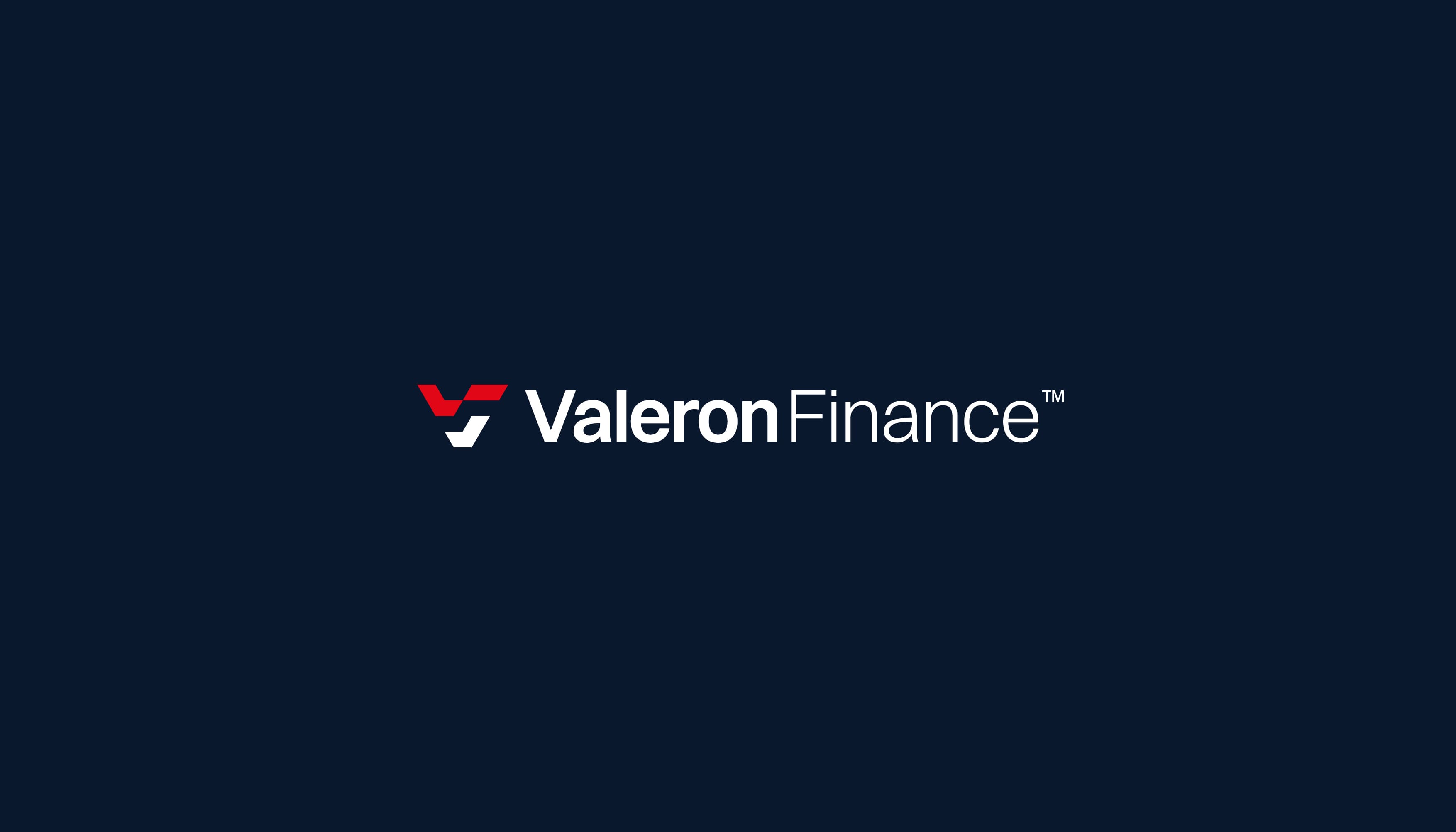 Valeron Finance Logo Design