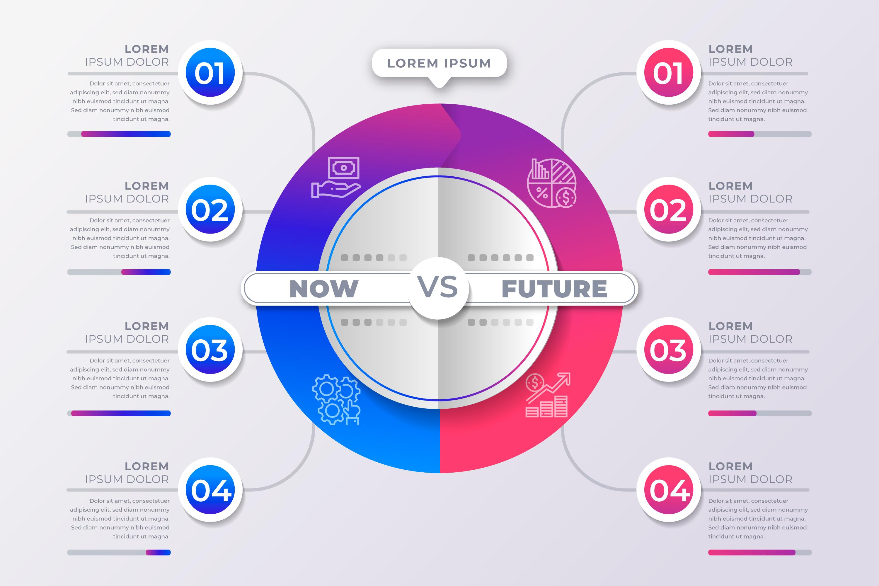 comparison infographics