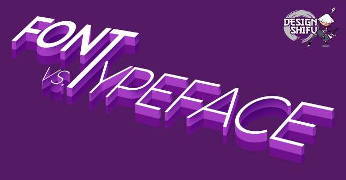 Typeface vs Font differences: How different are they and does it really matter?