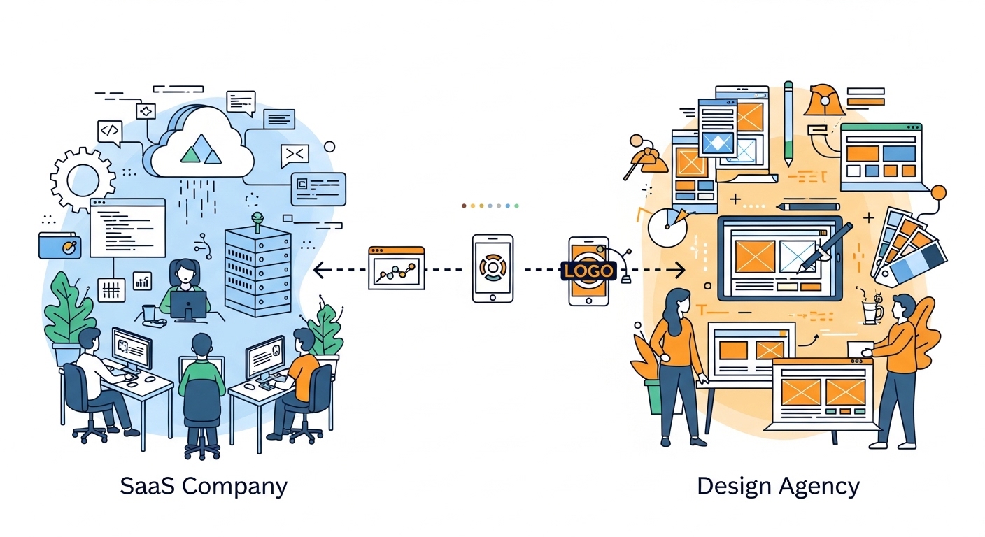 Outsourcing Graphic Design for SaaS Companies