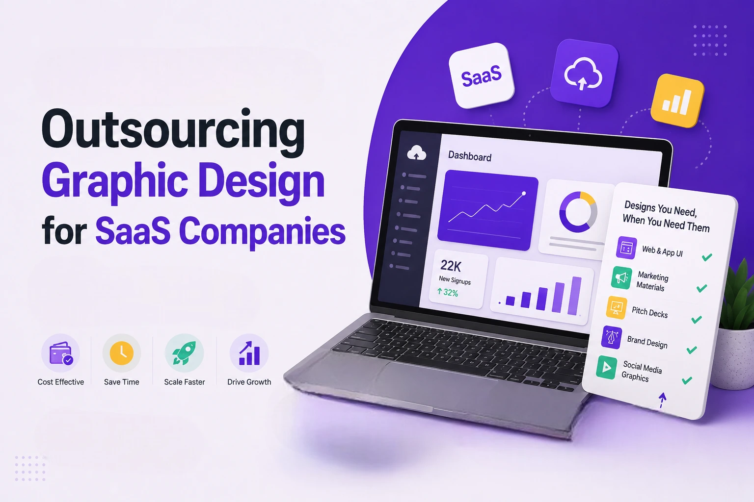 Outsourcing Graphic Design for SaaS Companies