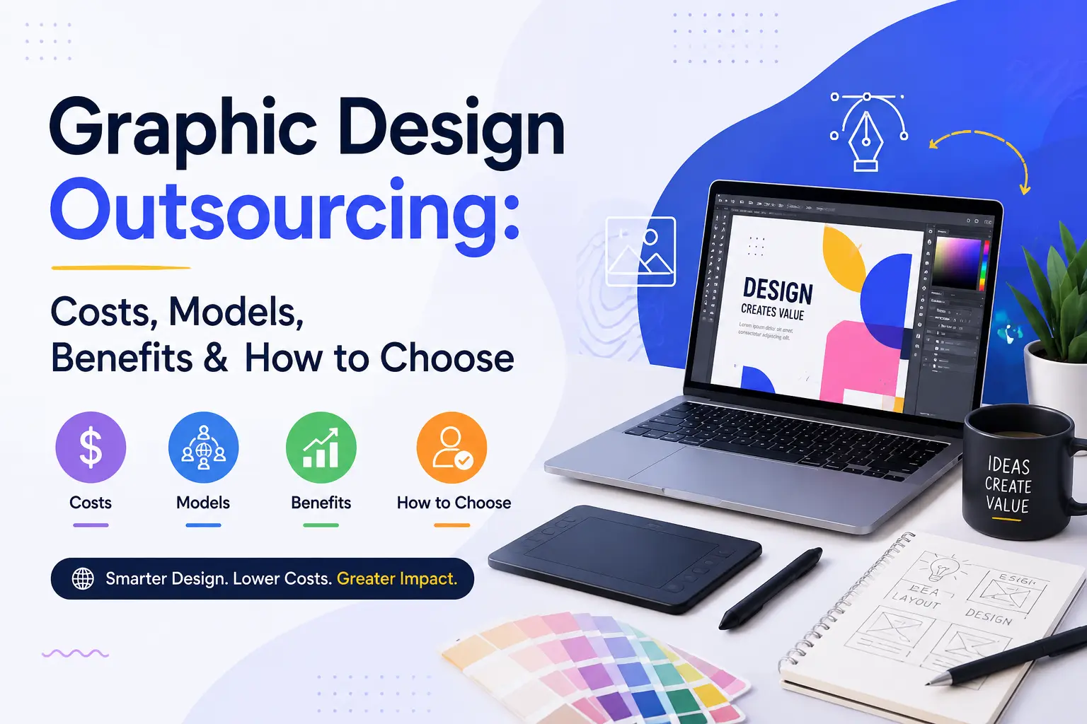 Graphic Design Outsourcing: Costs, Models, Benefits & How to Choose