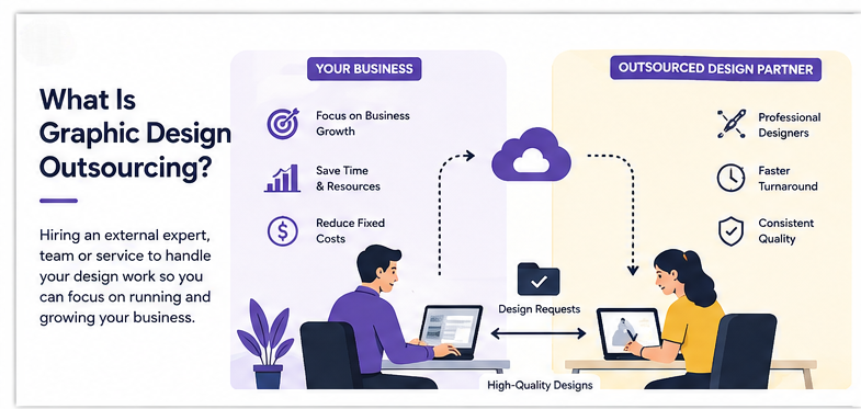 what is graphic design outsourcing