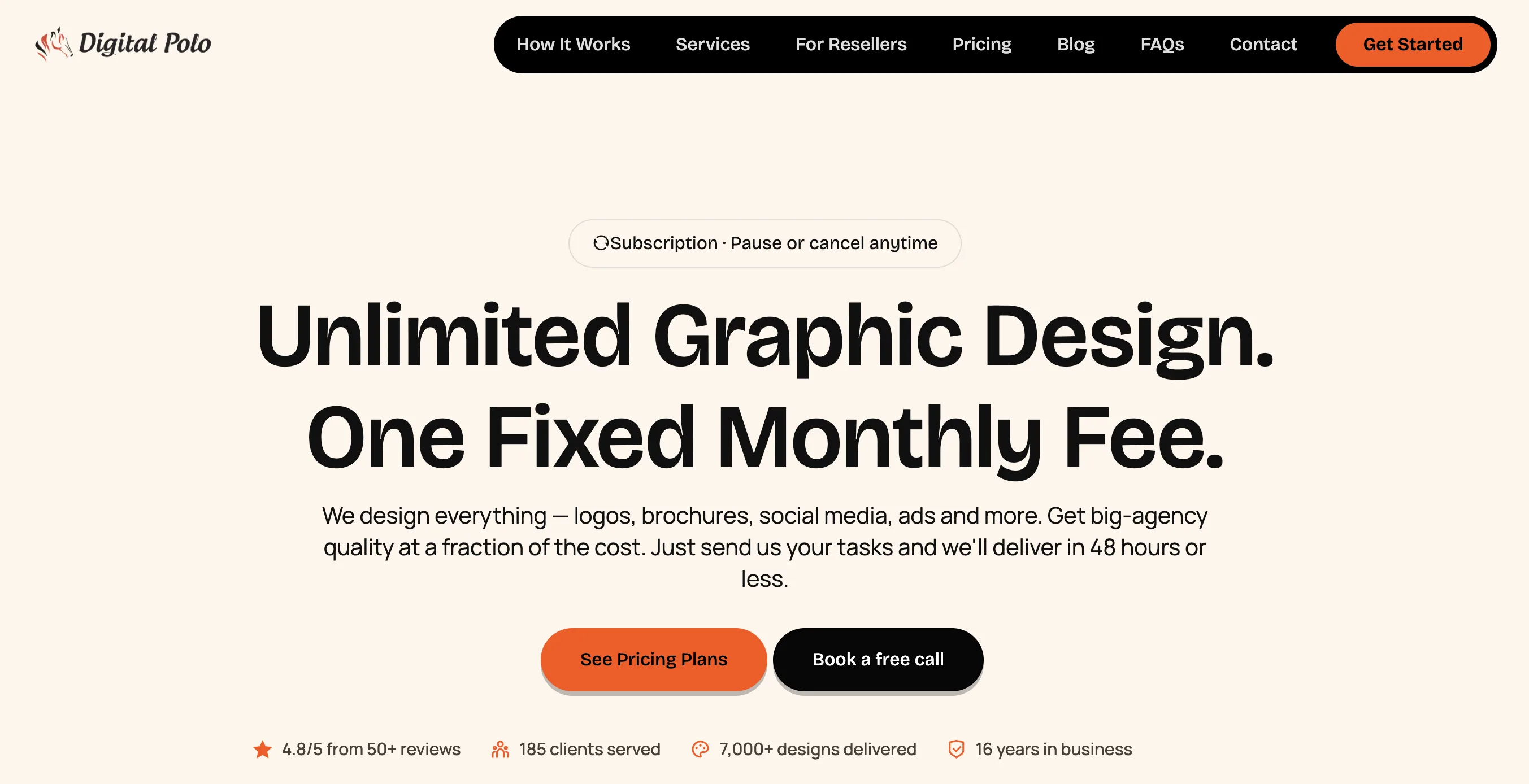 digital polo an unlimited graphic design at one fixed monthly fee