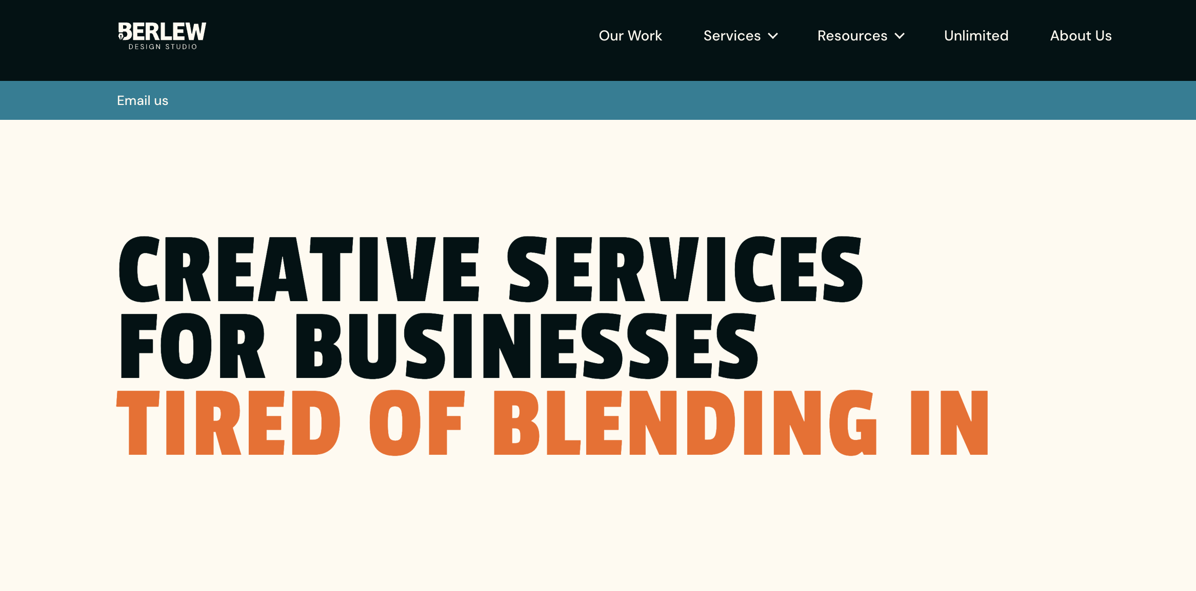 Berlew as creative service