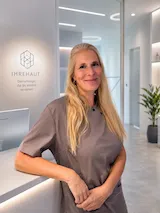 Stefanie Holzmann, Medizinische Fachangestellte der Praxis IhreHaut in Landsberg am Lech.