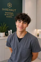 Deniz Kirchhoff, Auszubildender zum Medizinischen Fachangestellten bei IhreHaut in Kaufbeuren.