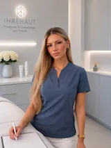 Emely Waldmann, Fachkosmetikerin und Medizinische Fußpflegerin bei IhreHaut in Kaufbeuren und Landsberg.
