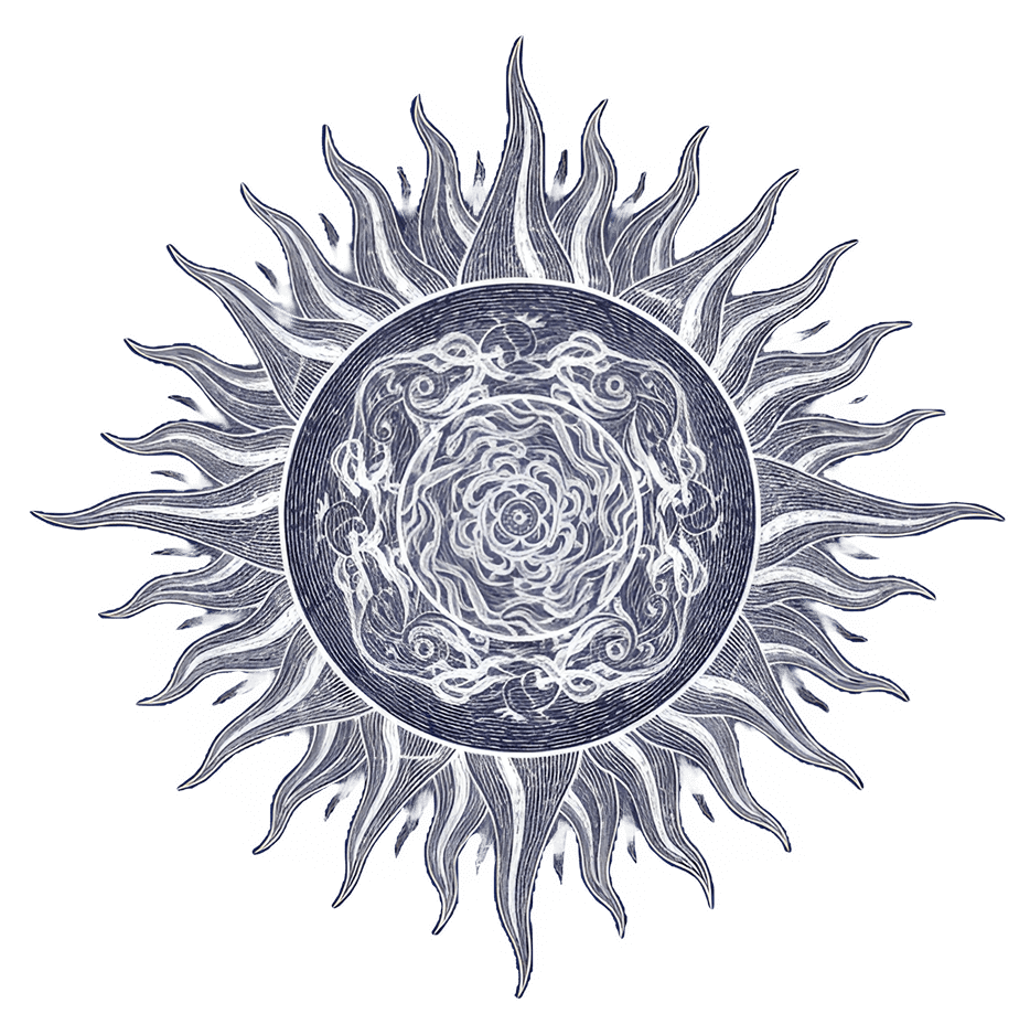 Sun illustration