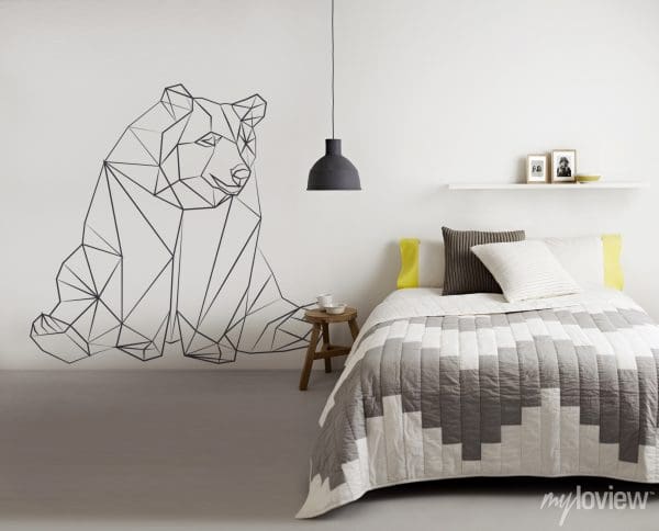 DIY Metal Wall Grid