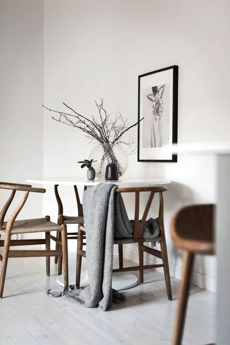 diseño de interiores blancos