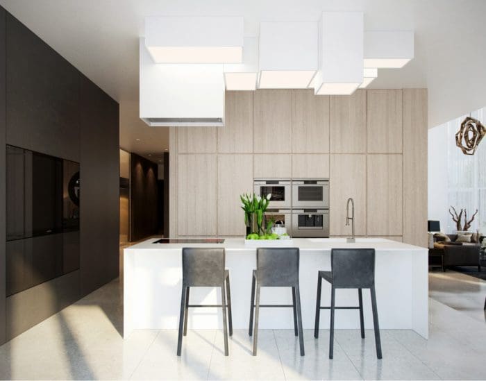COCINA MODERNA DISEÑO