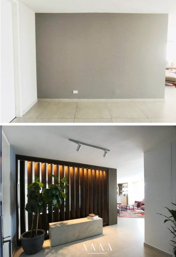 pared de madera