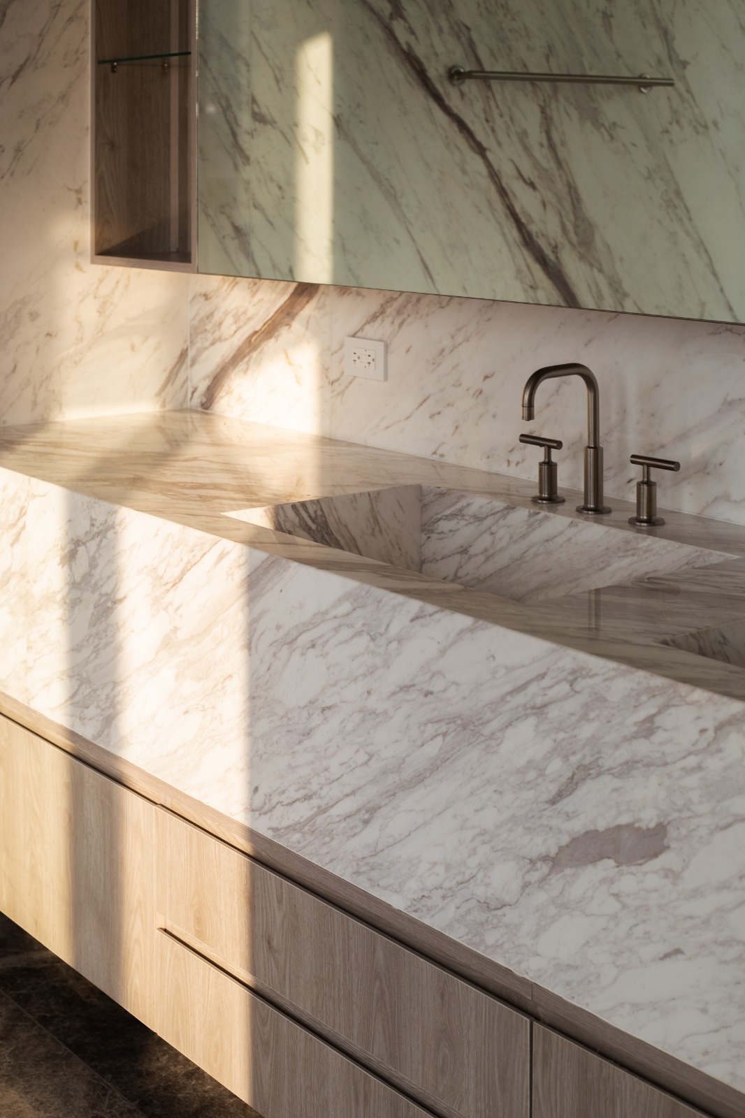 Luxury bathroom remodel 