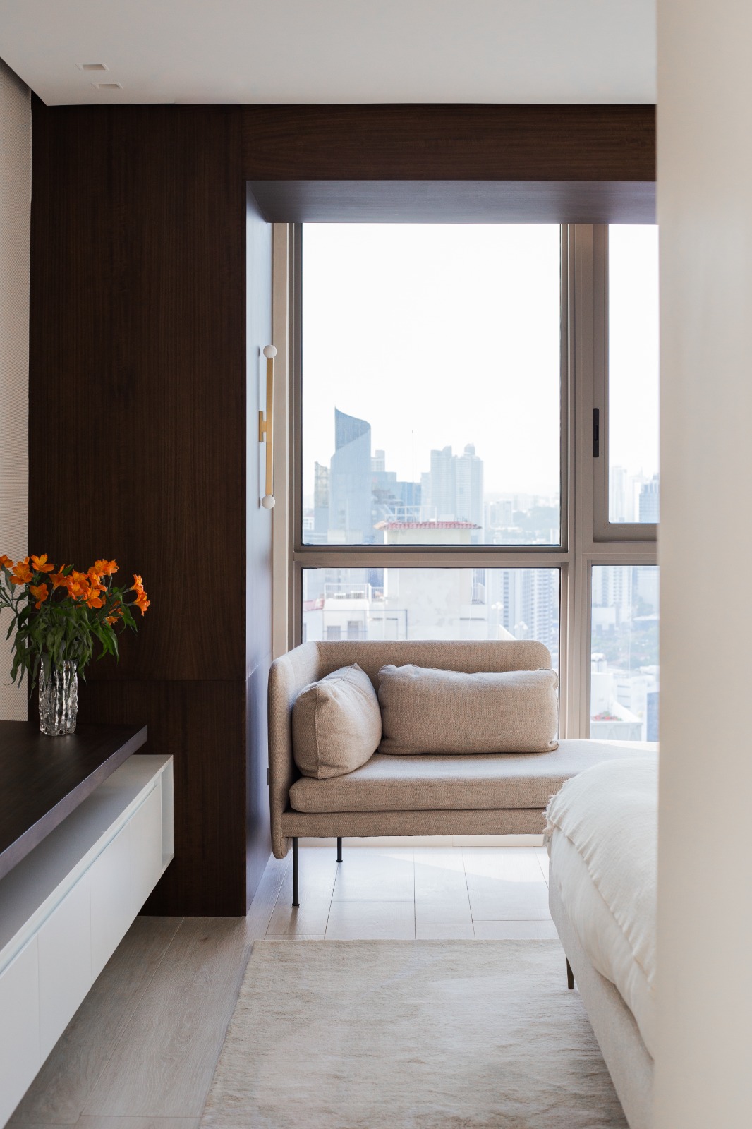 High-end apartment interior design in Sea Point Paitilla Panama