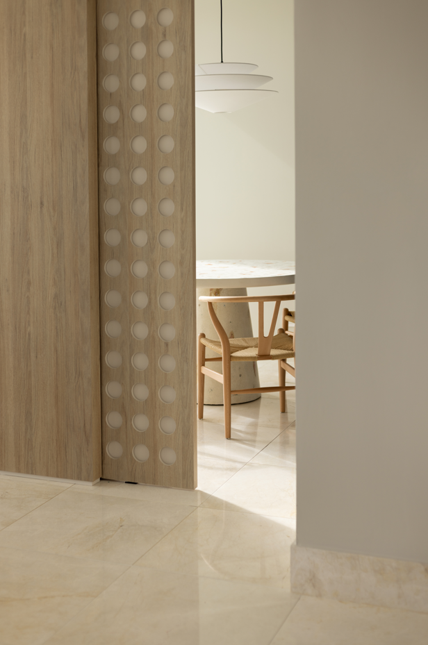 Japandi apartment interior design in Punta Pacifica, Panama