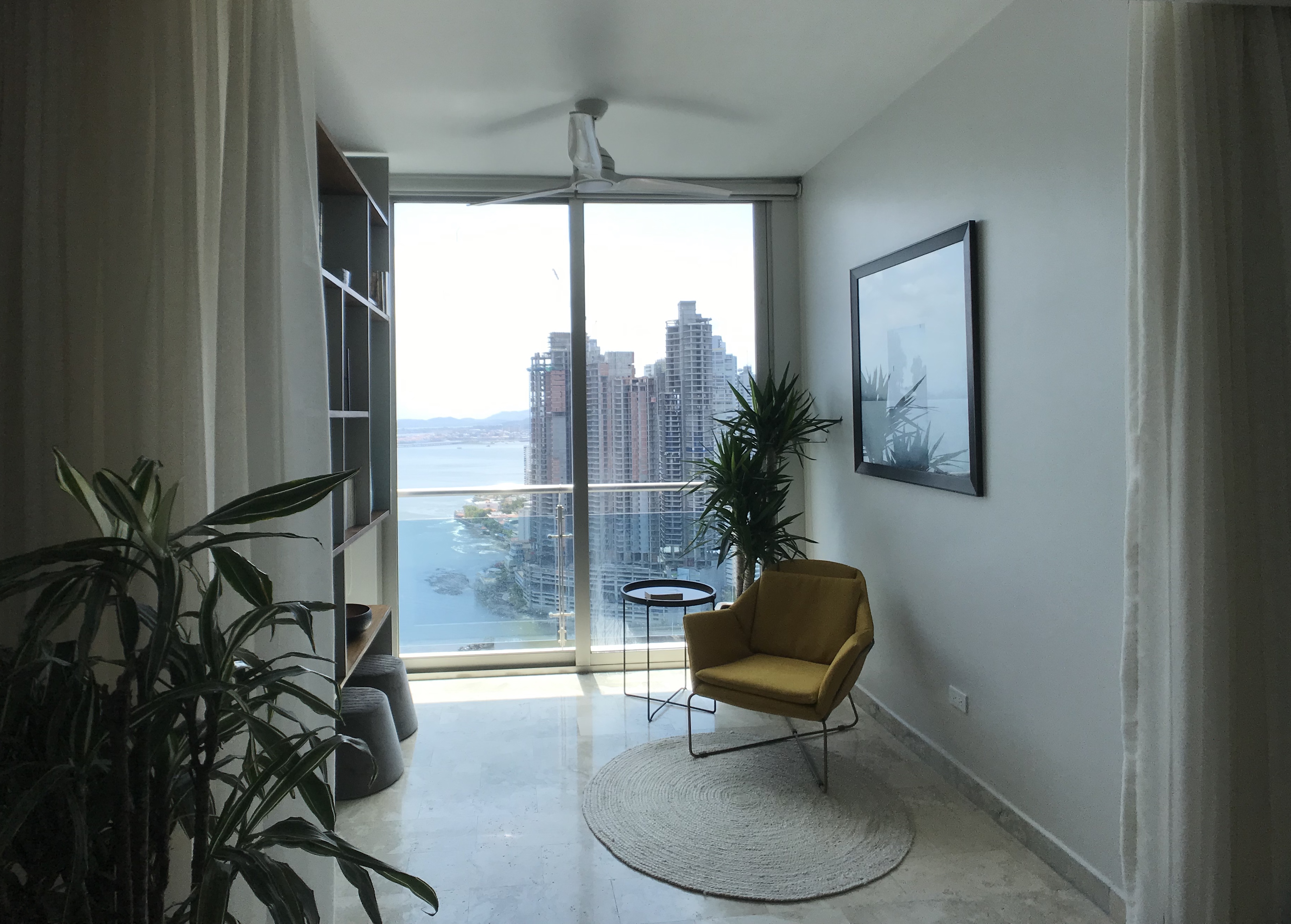 Contemporary family apartment design in PH Aqualina Punta Pacifica Panama
