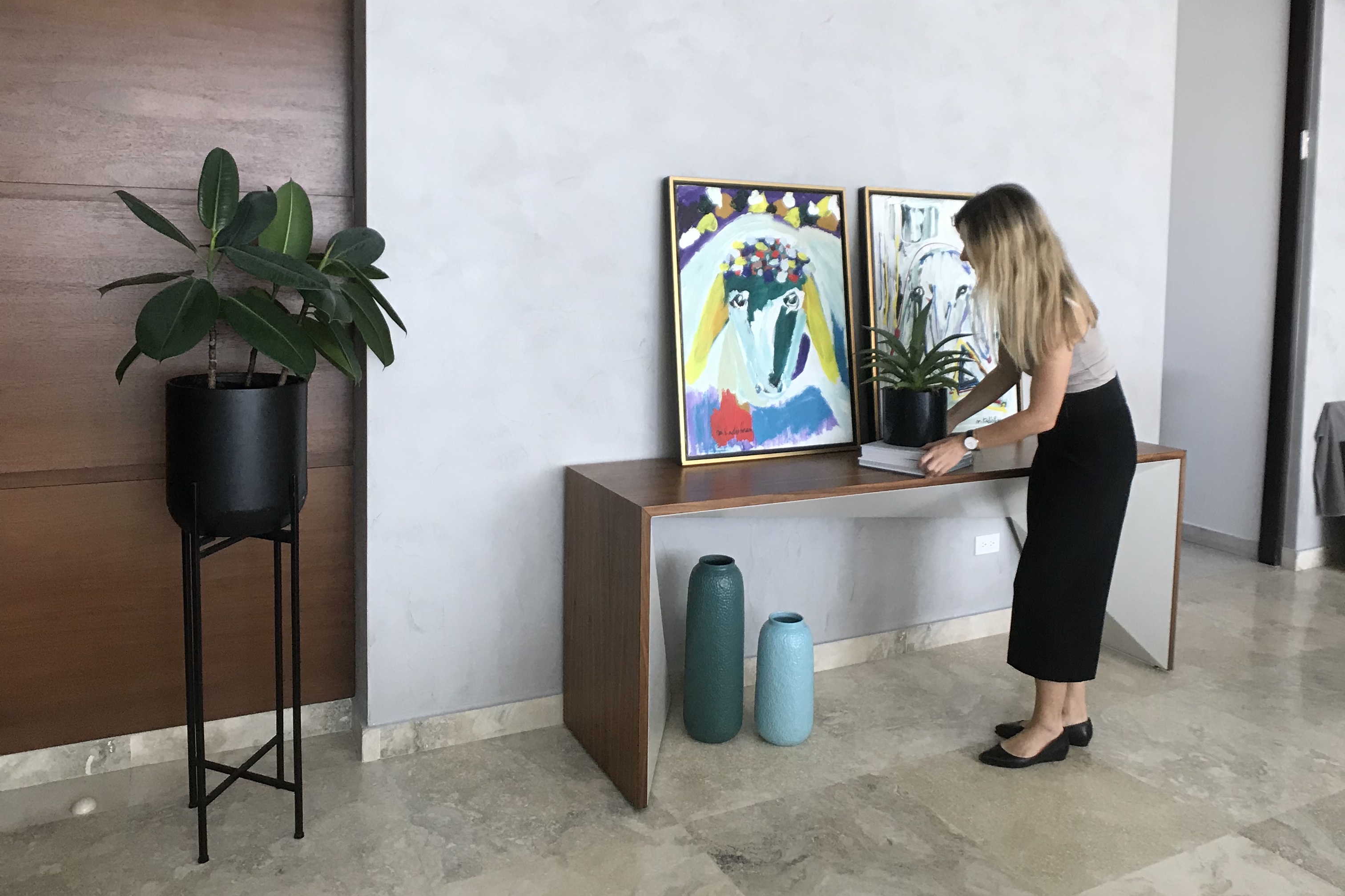 Contemporary family apartment design in PH Aqualina Punta Pacifica Panama