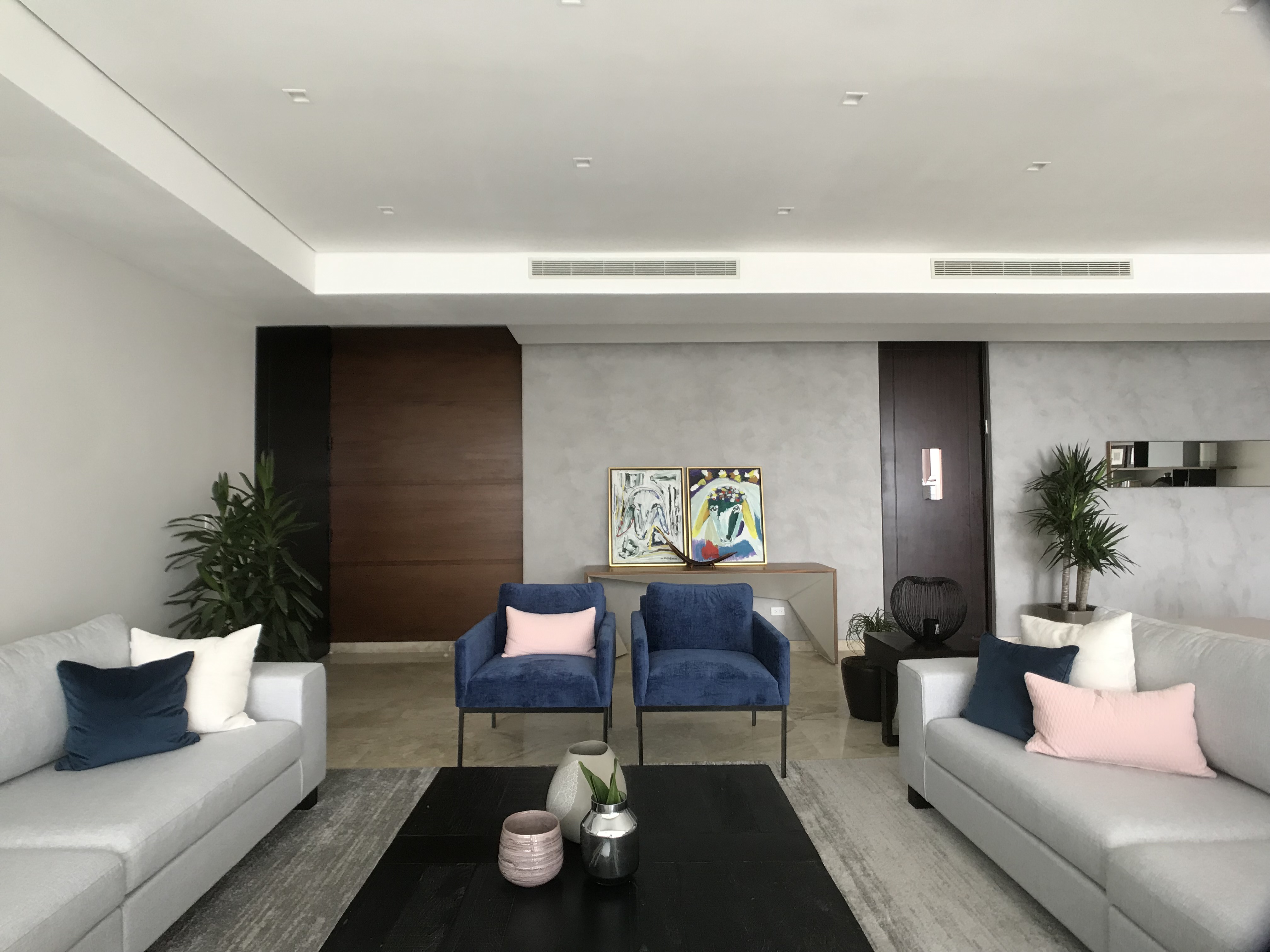 Contemporary family apartment design in PH Aqualina Punta Pacifica Panama