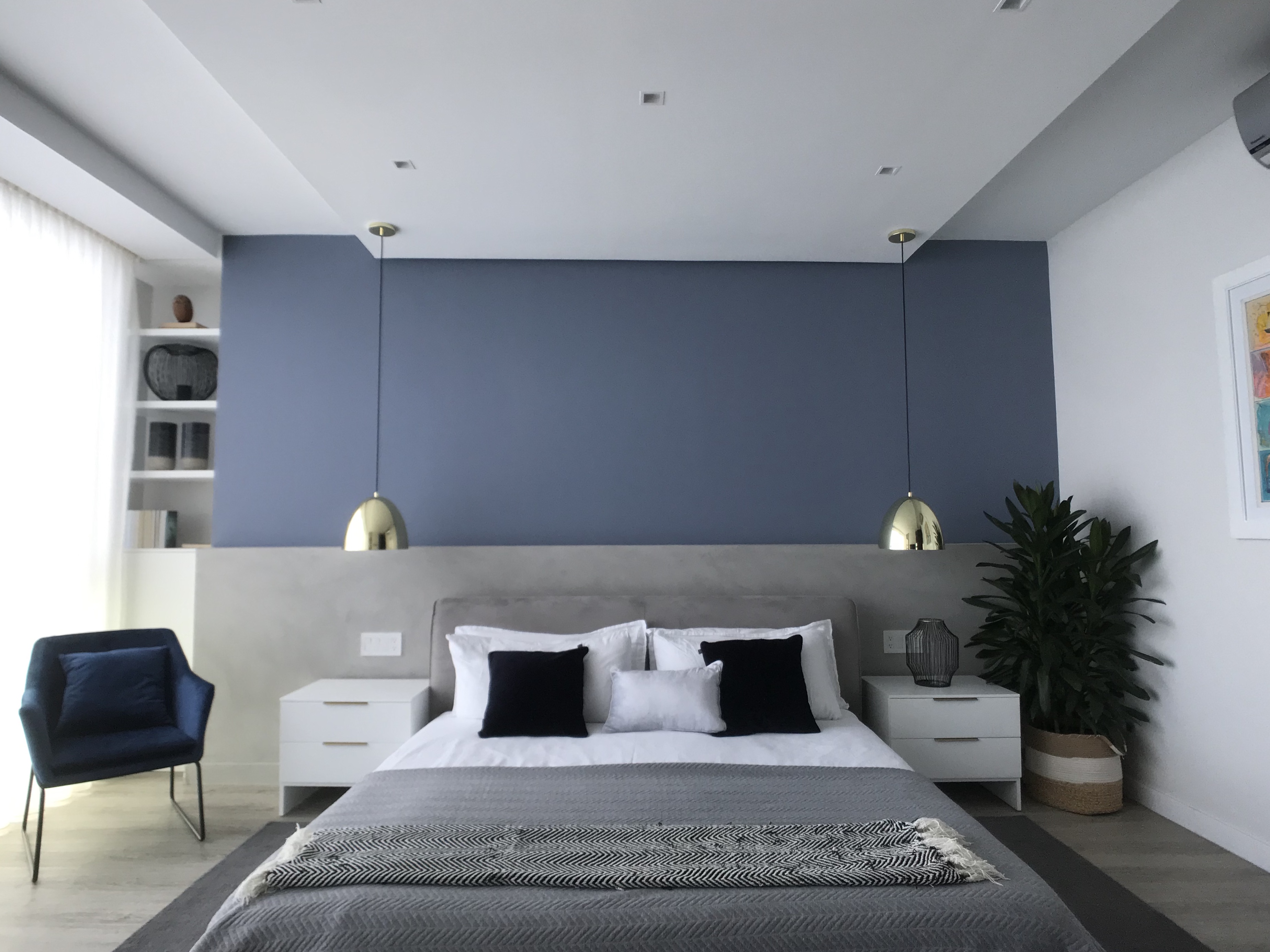 Contemporary bedroom design in PH Aqualina Punta Pacifica Panama