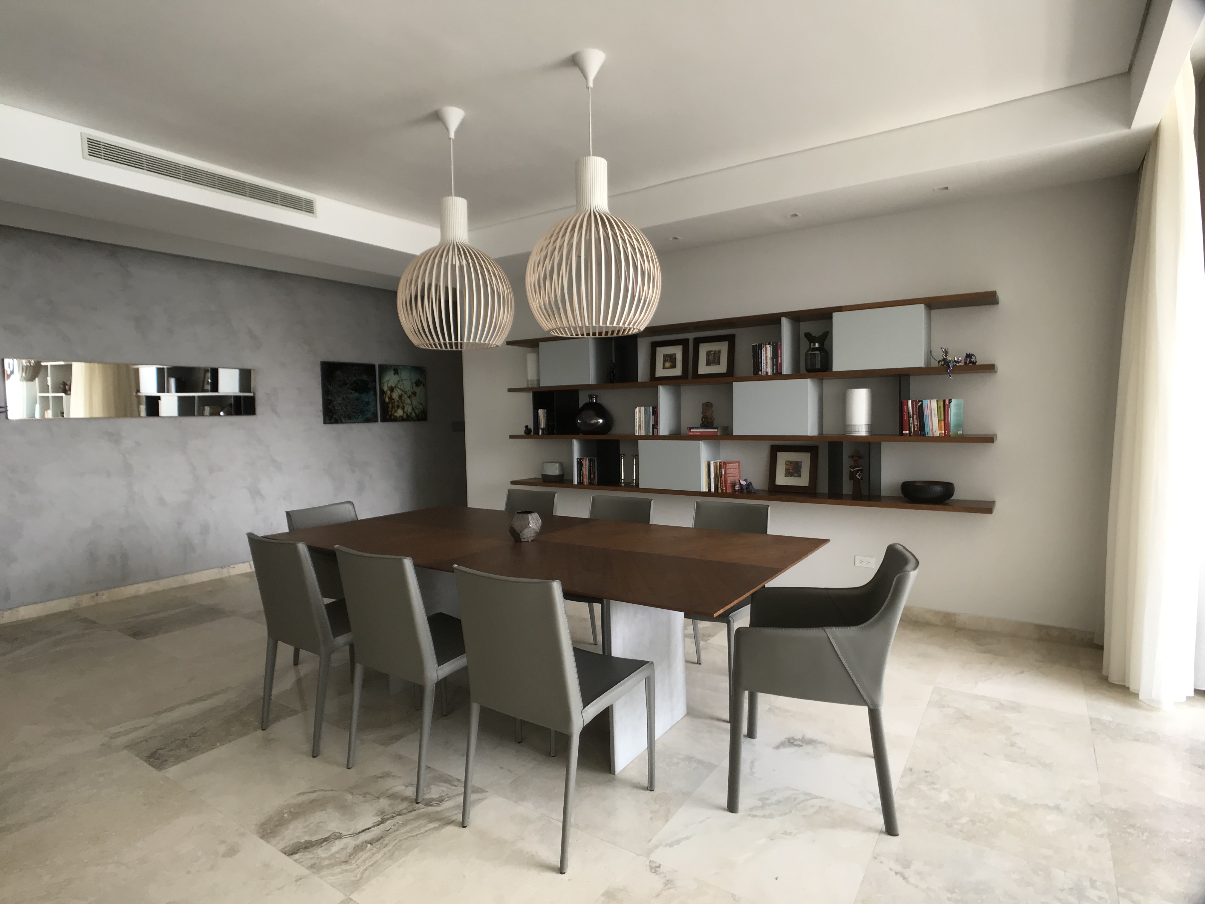 Contemporary family apartment design in PH Aqualina Punta Pacifica Panama
