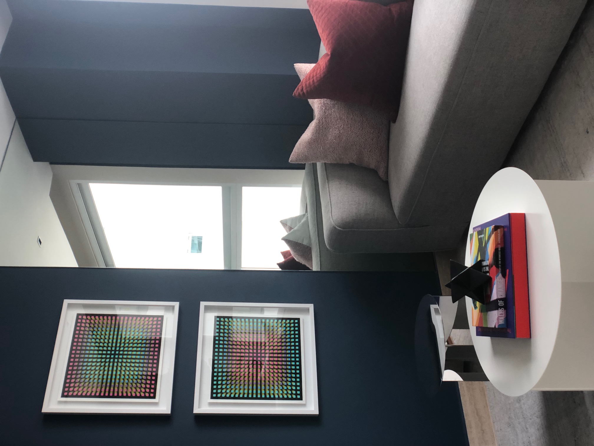 Colorful contemporary apartment interior in Costa del Este, Panama