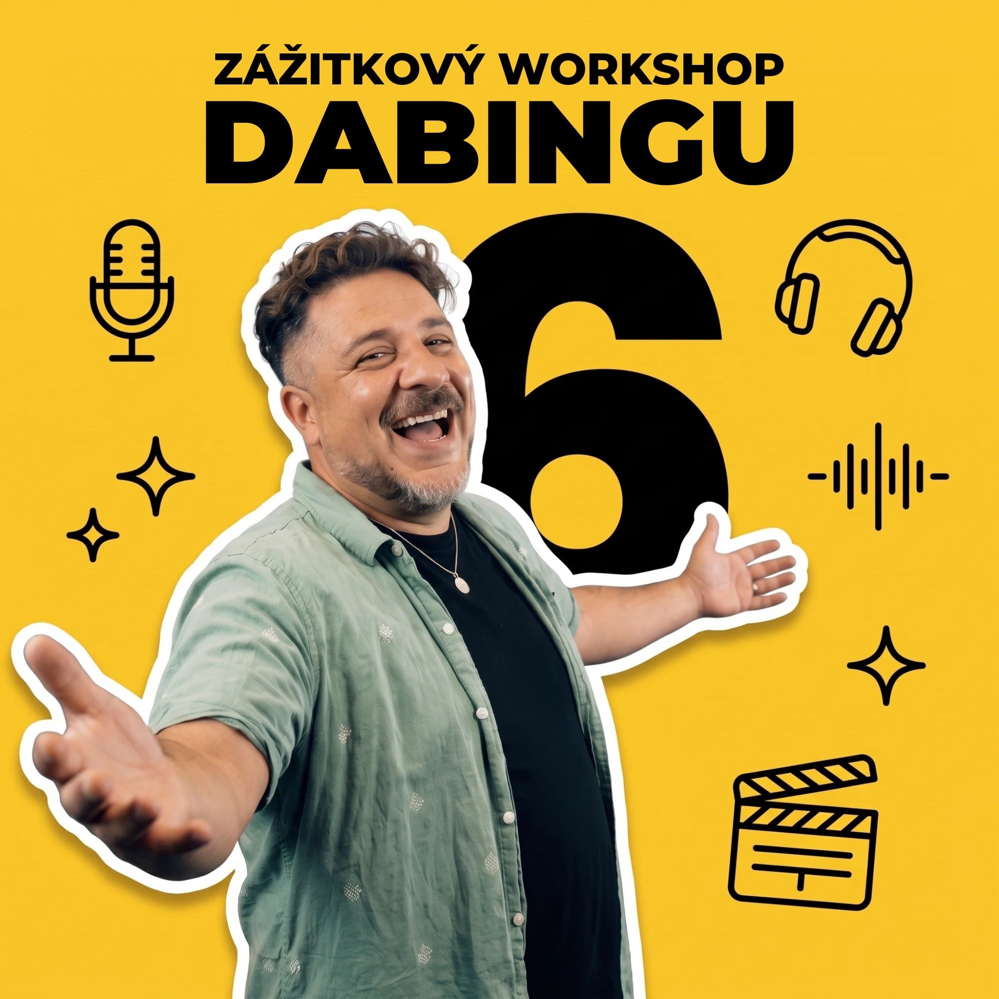 Zážitkový workshop s M. Holánem – vstupenka pro 1 osobu (skupina 6 lidí)
