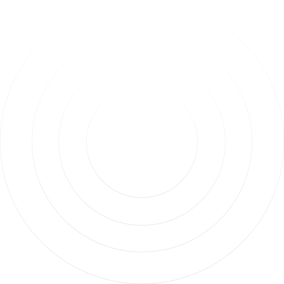 Concentric silver circles on a black background resembling a target or ripple effect.