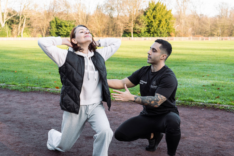 Teamwork beim Personal Training in Solingen