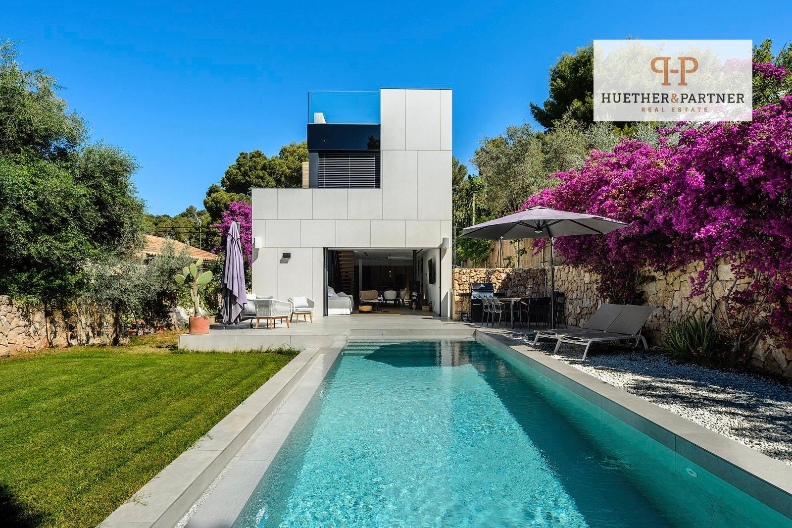 Mallorca! Luxuriöse Villa in Portals Nous mit spektakulärem Meerblick
