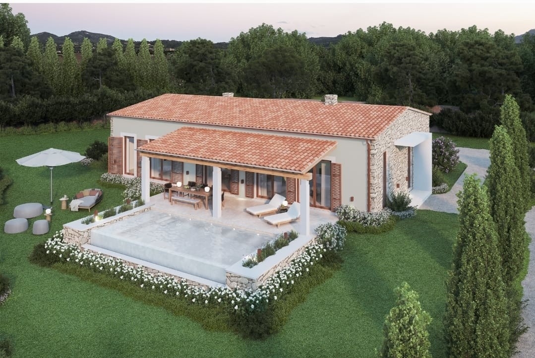 Luxuriöse, moderne Neubaufinca mit absoluter Autarkie