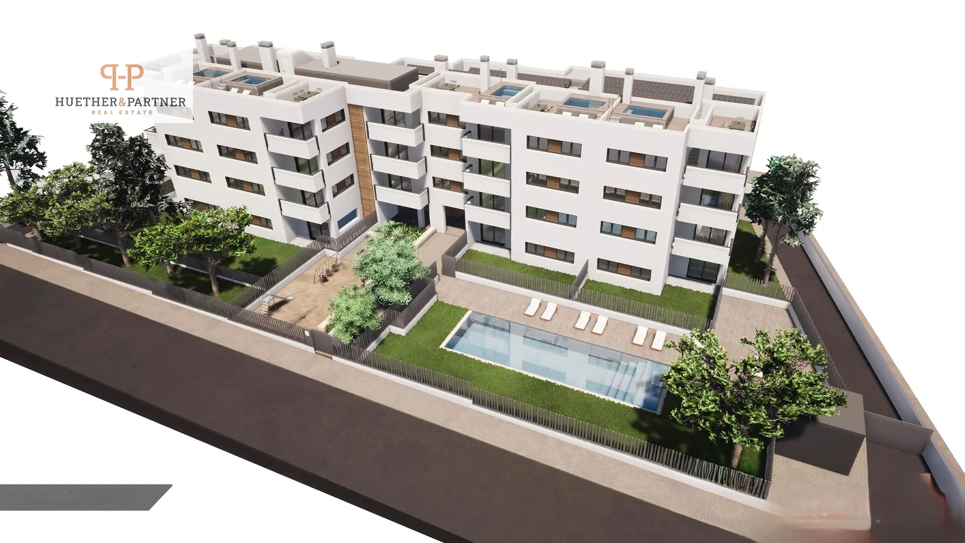 Neubau Mehrfamilienhaus - die letzte Erdgeschoss Wohnung mit allen modernen Annehmlichkeiten in Meeresnähe